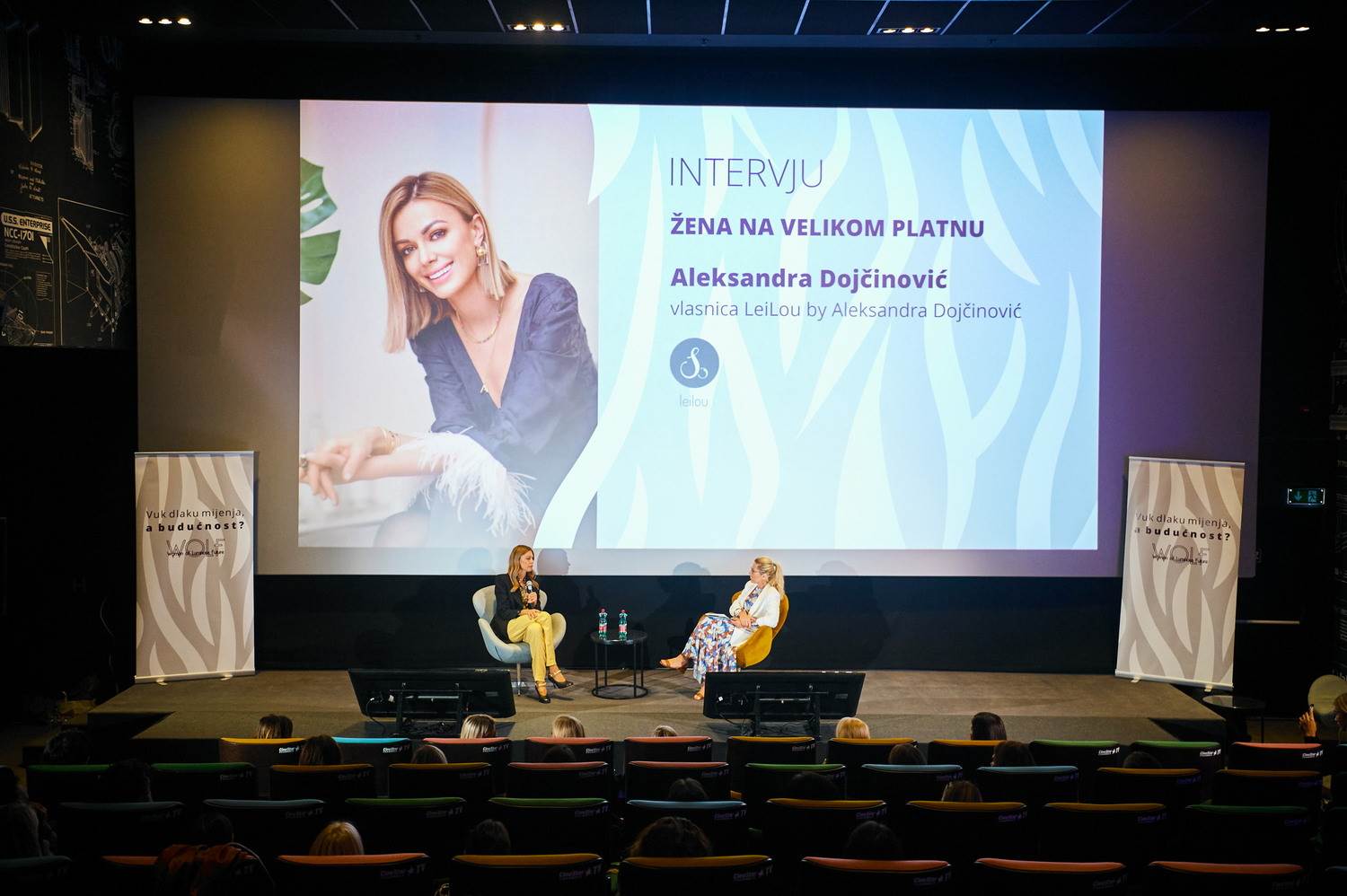Aleksandra Dojcinovic i Barbara Kolar WOLF kongres