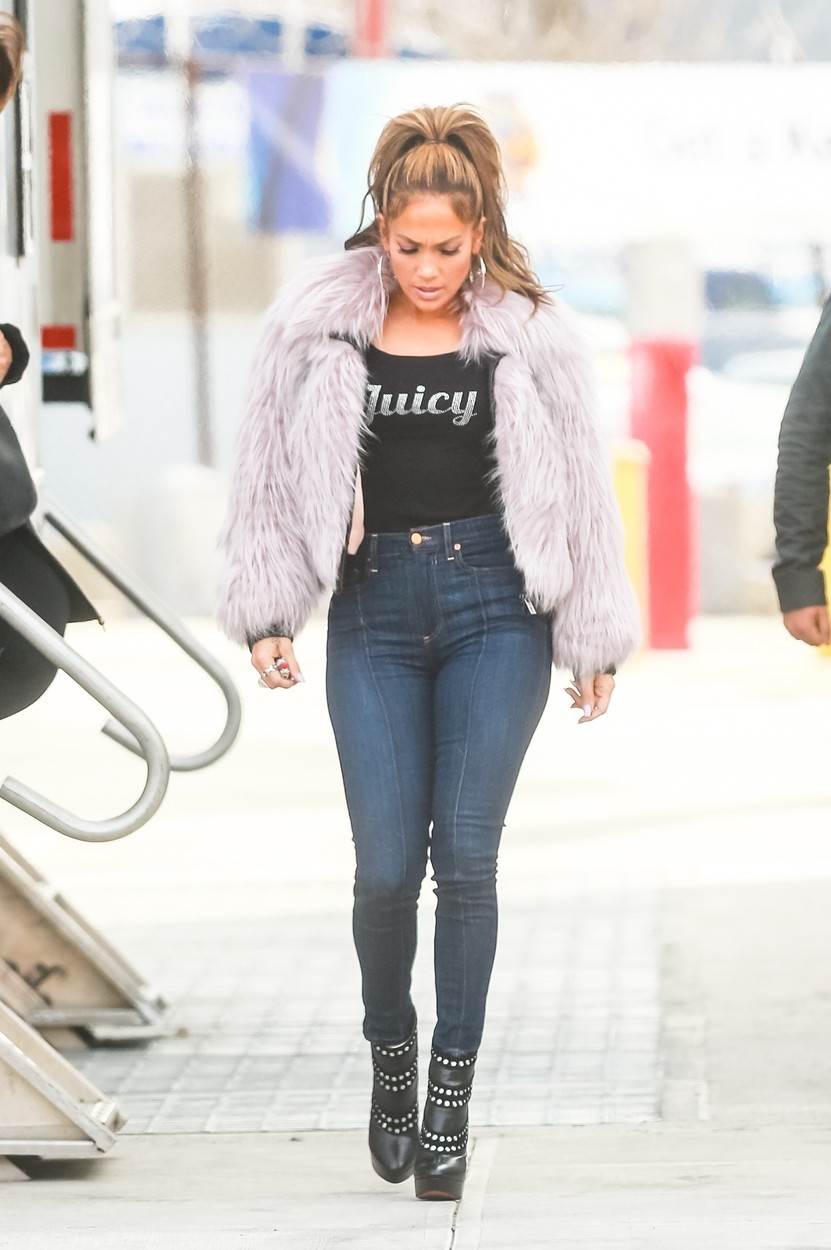 Jennifer Lopez u Timberland čizmama