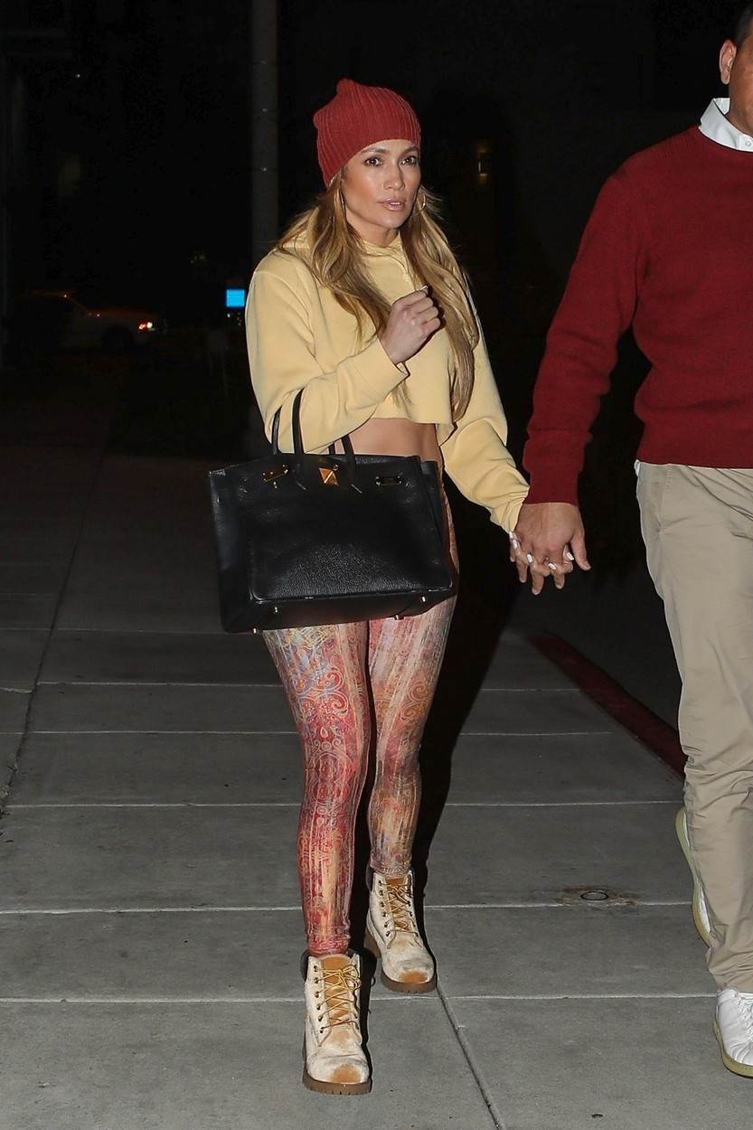 Jennifer Lopez u Timberland čizmama