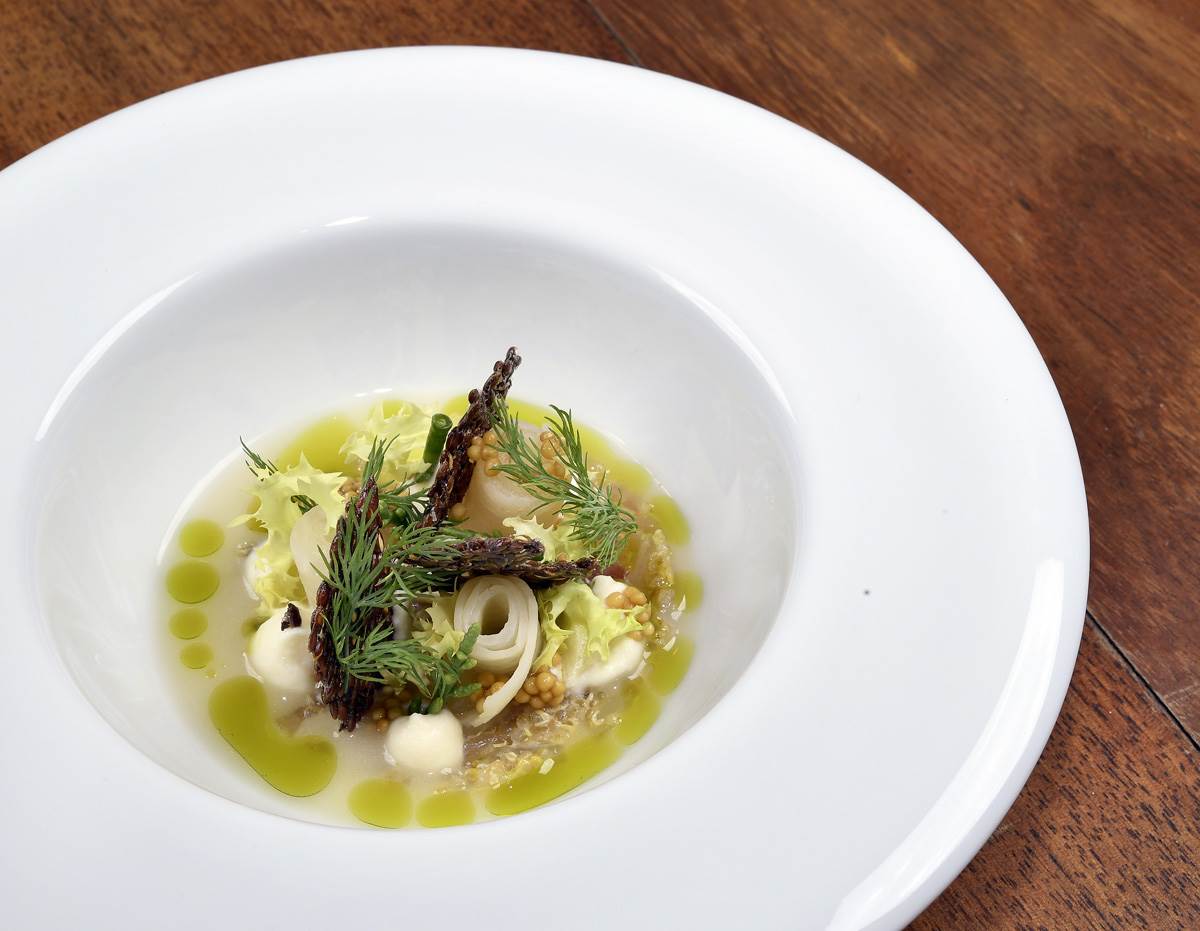 Tartar od brancina s javorovim sirupom i limunom, chef Michael Gollenz