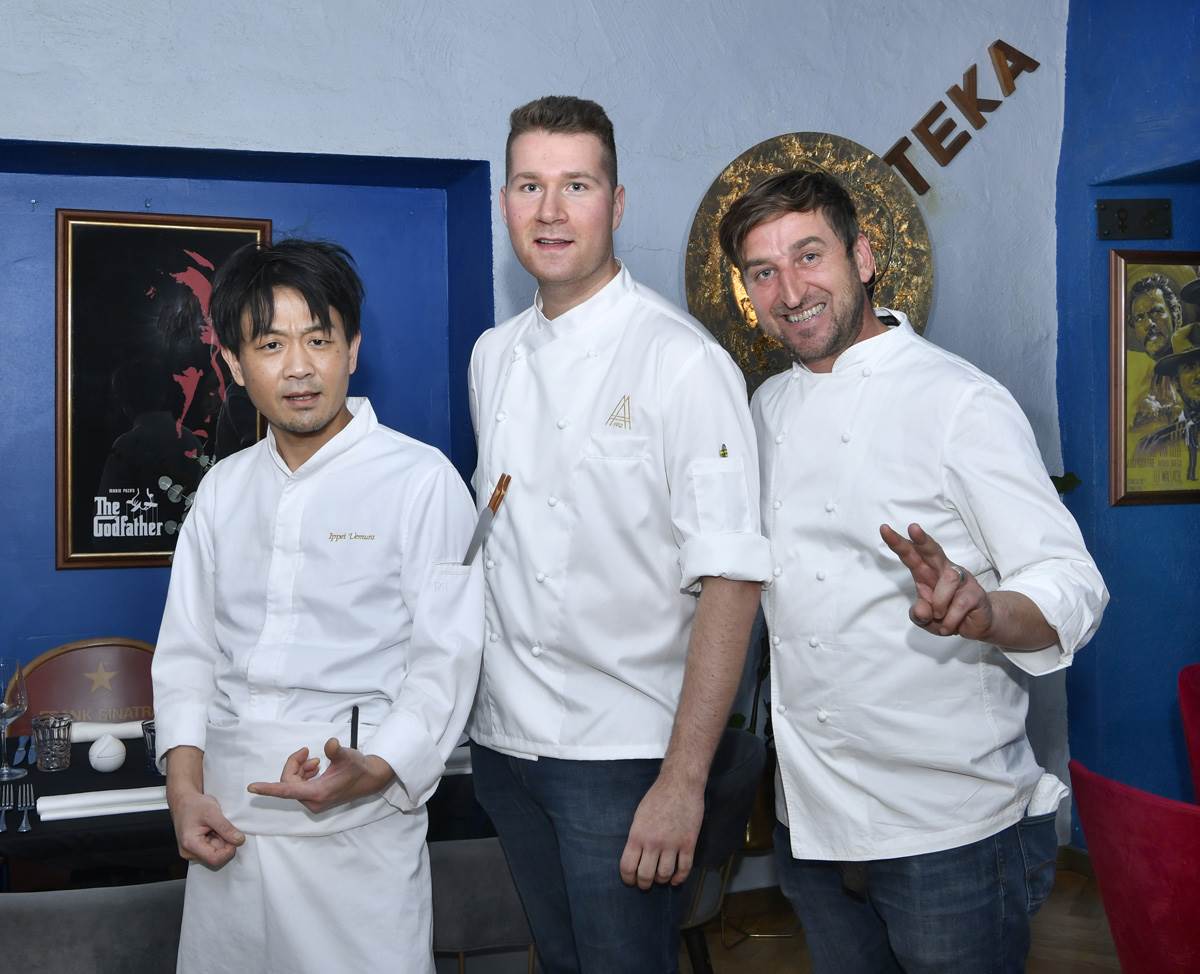 Chefovi Ippei Uemura, Michael Gollemz i Marko Đurašević