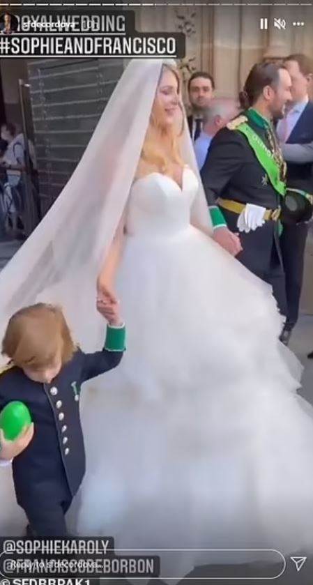 Francisco de Borbon i Sophie Elizabeth Karoly