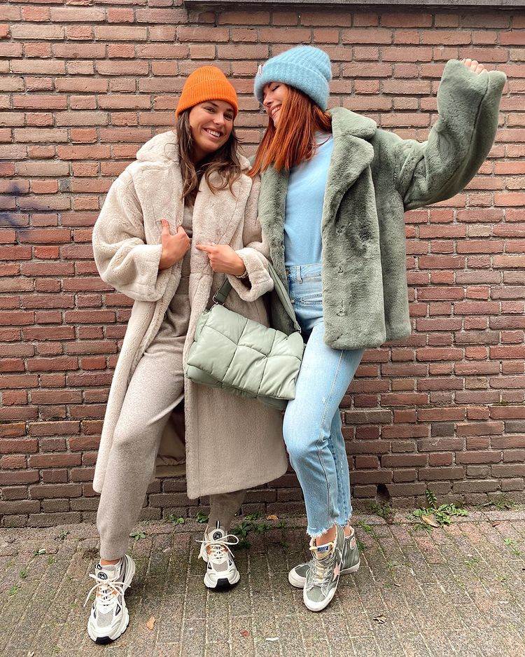 Lana Jurčević u teddy kaputu