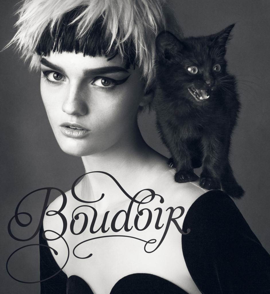 Bajkovita Boudoir kolekcija haljina i šešira Divided Bipolar Cat Disorder