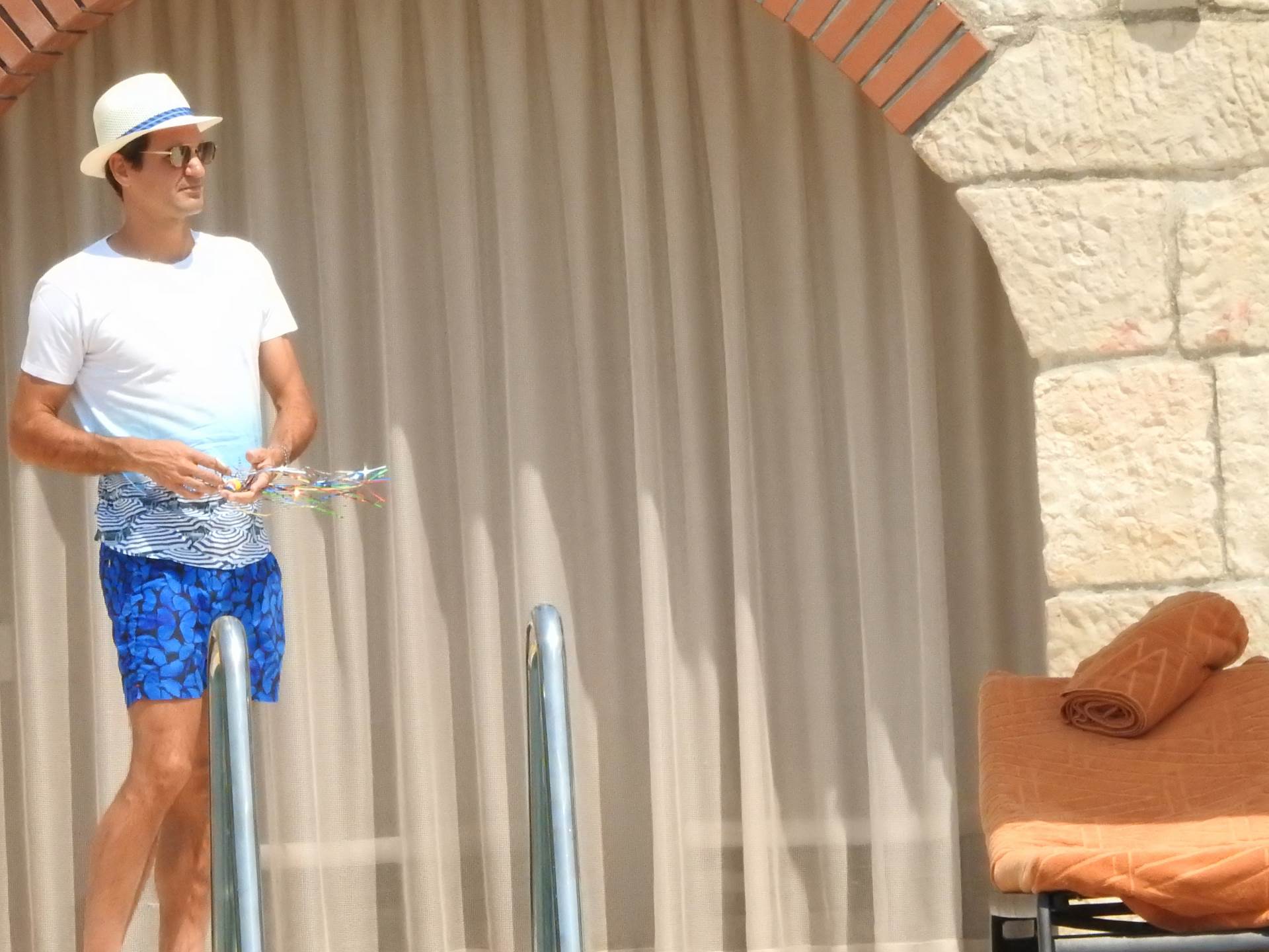 Roger Federer na odmoru u Hrvatskoj