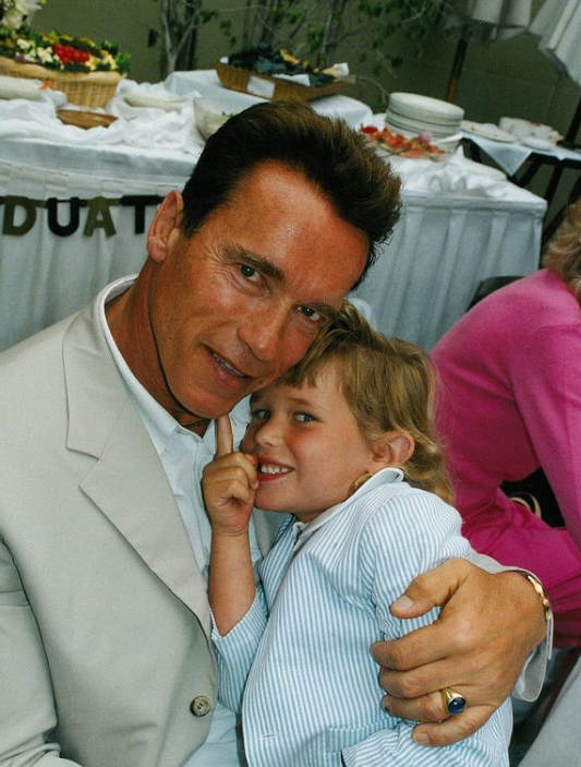 Christoper Schwarzenegger i Arnold Schwarzenegger