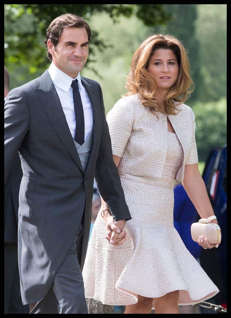 Mirka i Roger Federer na vjenčanju