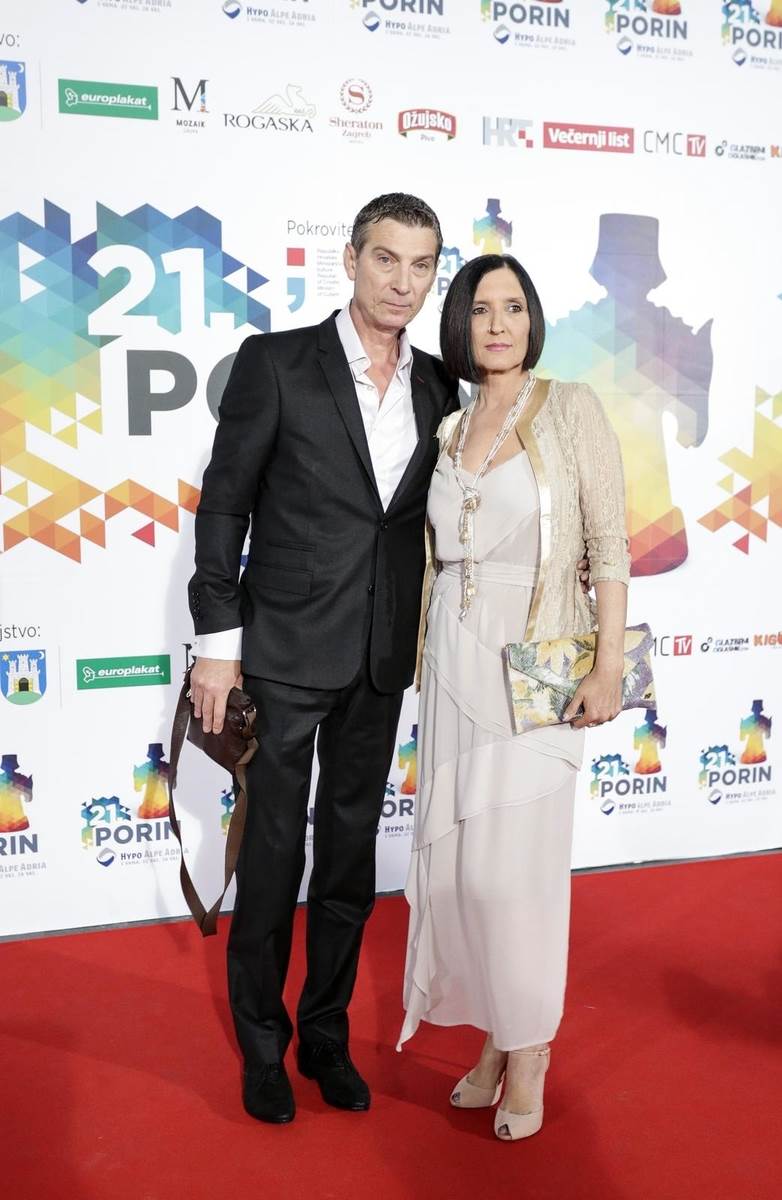 Massimo Savić i Eni Kondić na dodjeli nagrade Porin