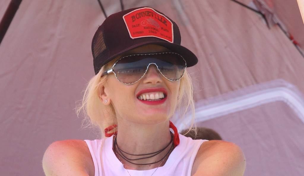 Gwen Stefani - s obale promatrala igru svojih sinova