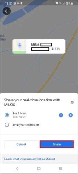 Google Maps Karte dijeljenje lokacije 5.jpg