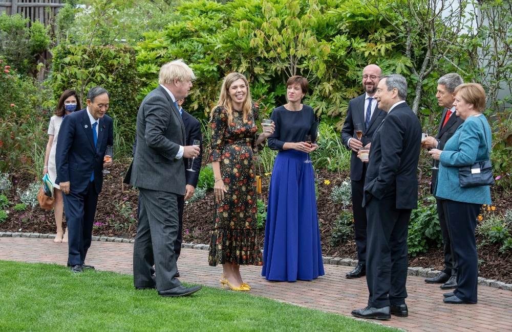Carrie Johnson i Boris Johnson