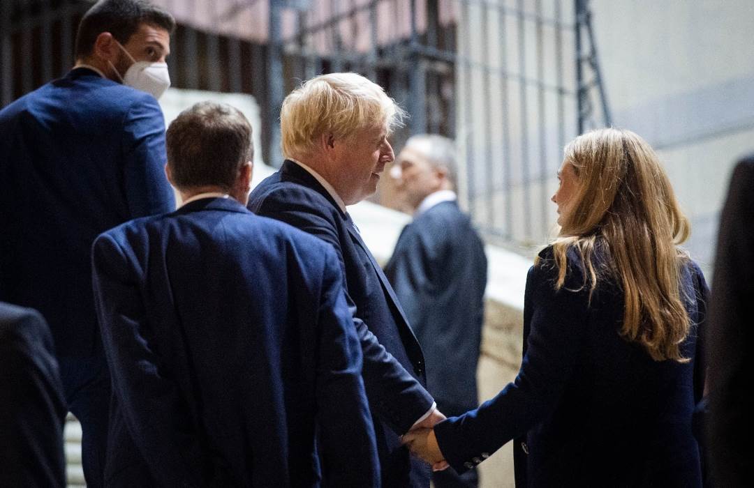 Carrie Johnson i Boris Johnson