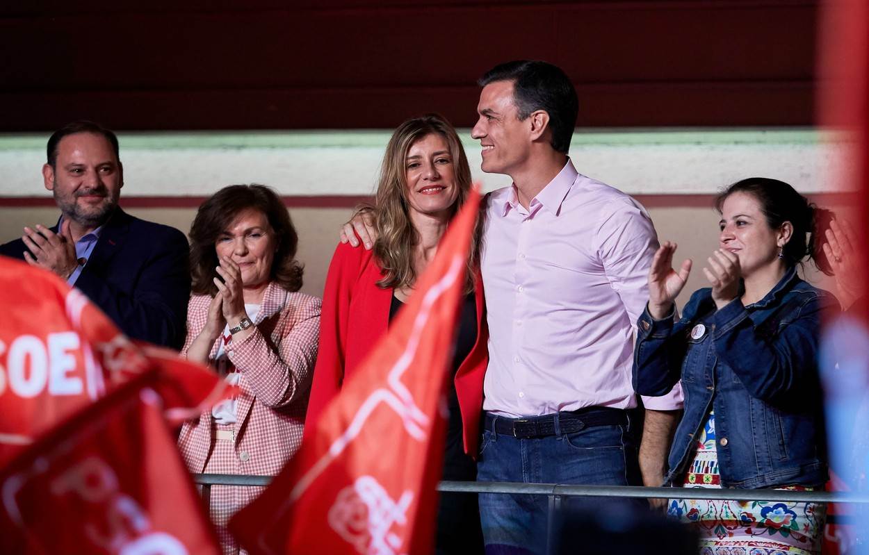 Begona Sanchez i Pedro Sanchez