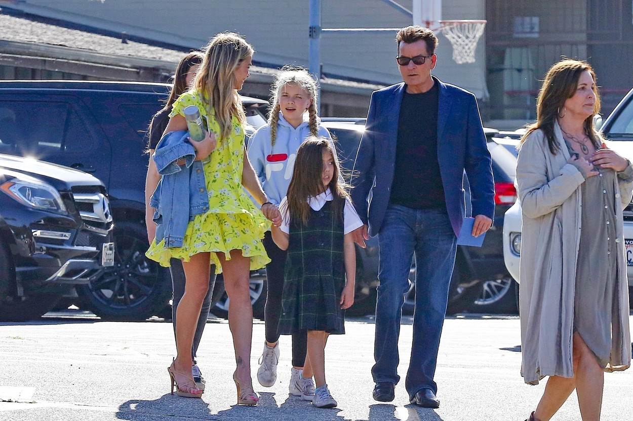 Sami Sheen, Charlie Sheen, Denise Richards