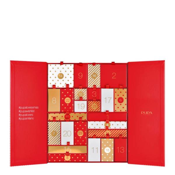 PUPA XMAS Beauty Adventski kalendar