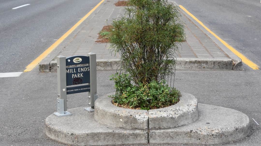 Mill Ends Park u Portlandu je najmanji park na svijetu.