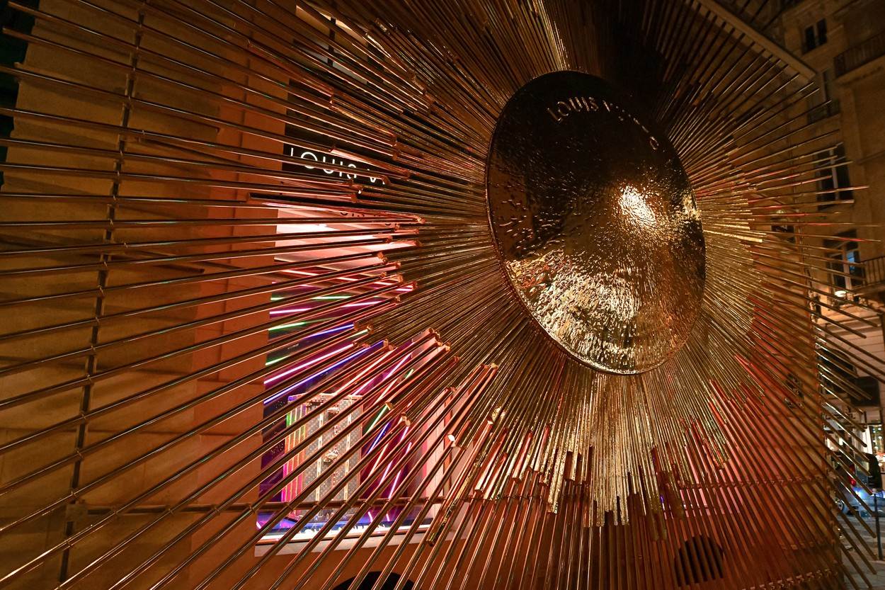 Ukrašeni dućani u Parizu