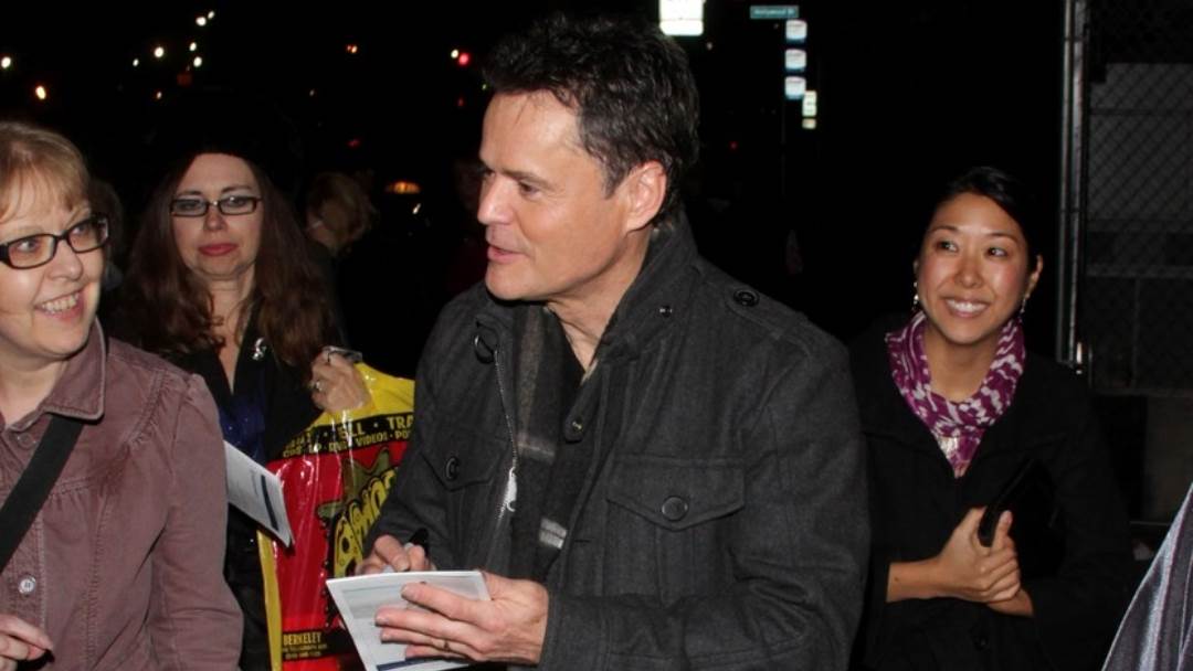 Donny Osmond je s braćom bio dio benda The Osmonds.