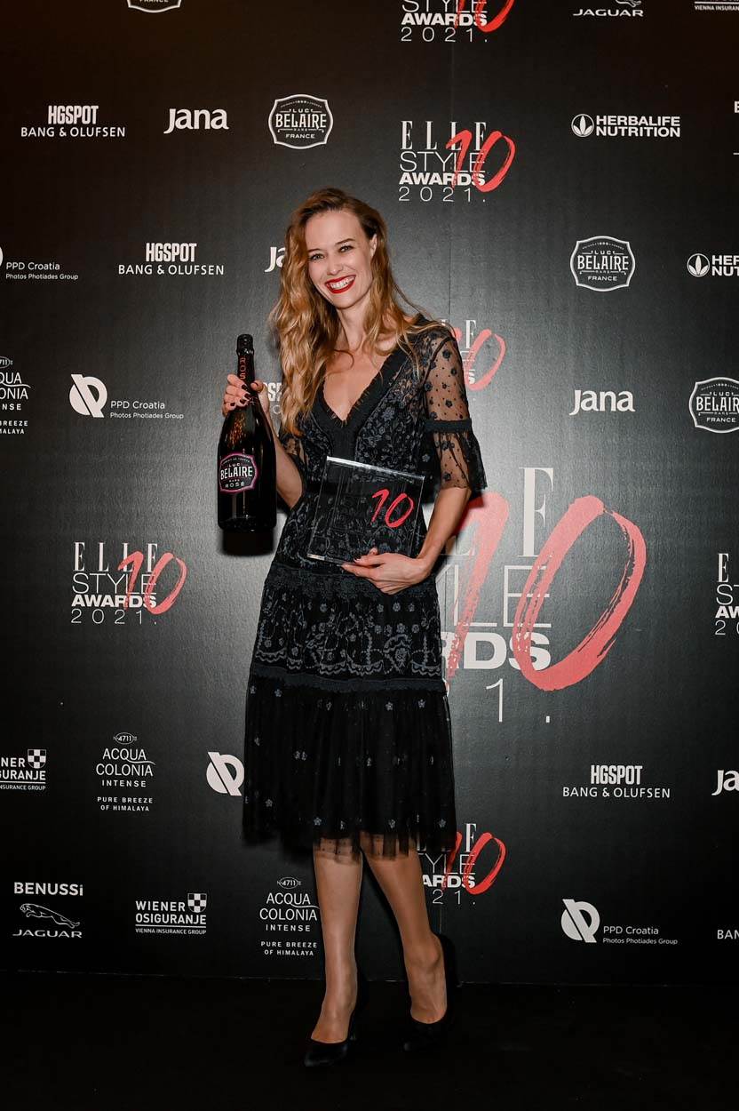 Nevena Dujmović Prizmić, pobjednica u kategoriji Model godine powered by Luc Belaire