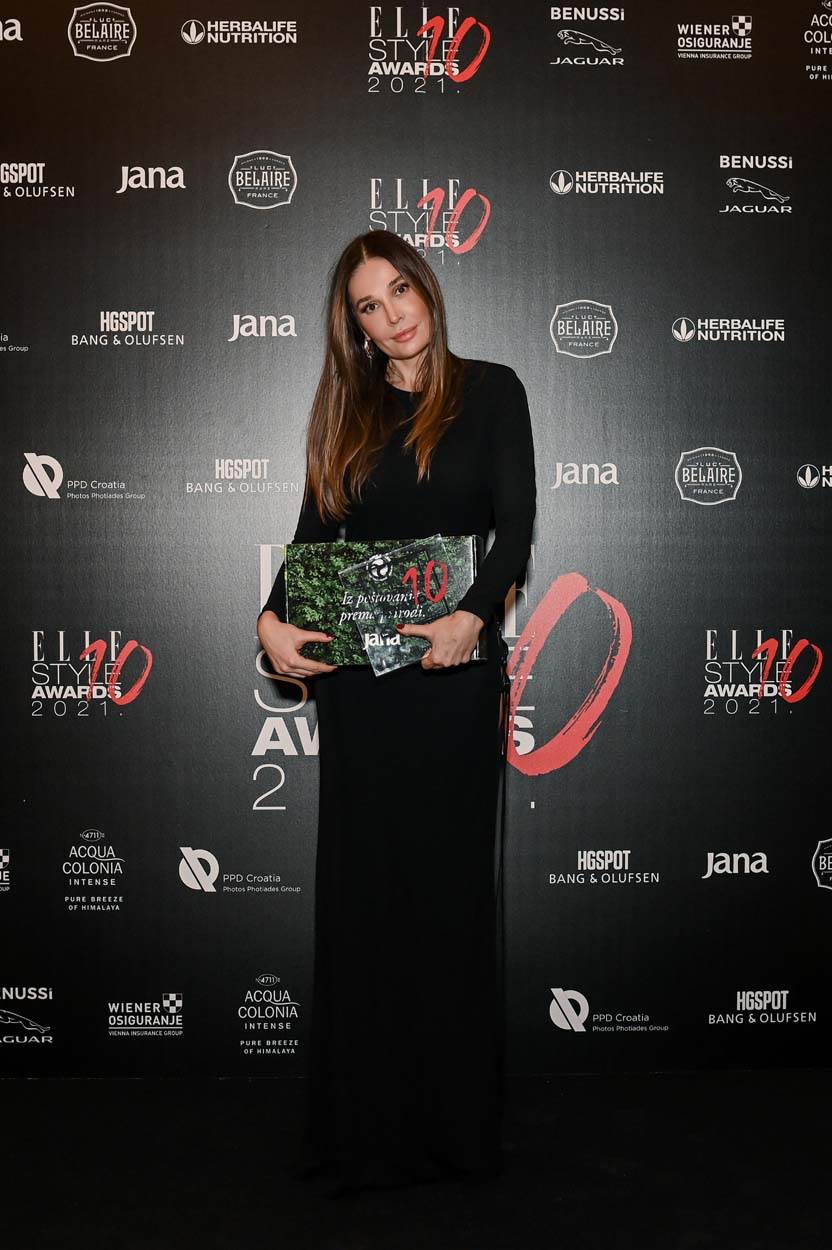 Tatjana Dragović, pobjednica u kategoriji Ikona stila powered by Jana