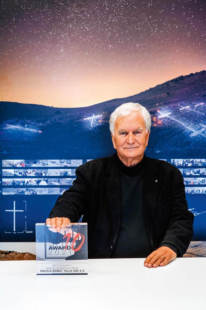Nikola Bašić, pobjednik u kategoriji Elle Decoration: Najbolja arhitektura i dizajn