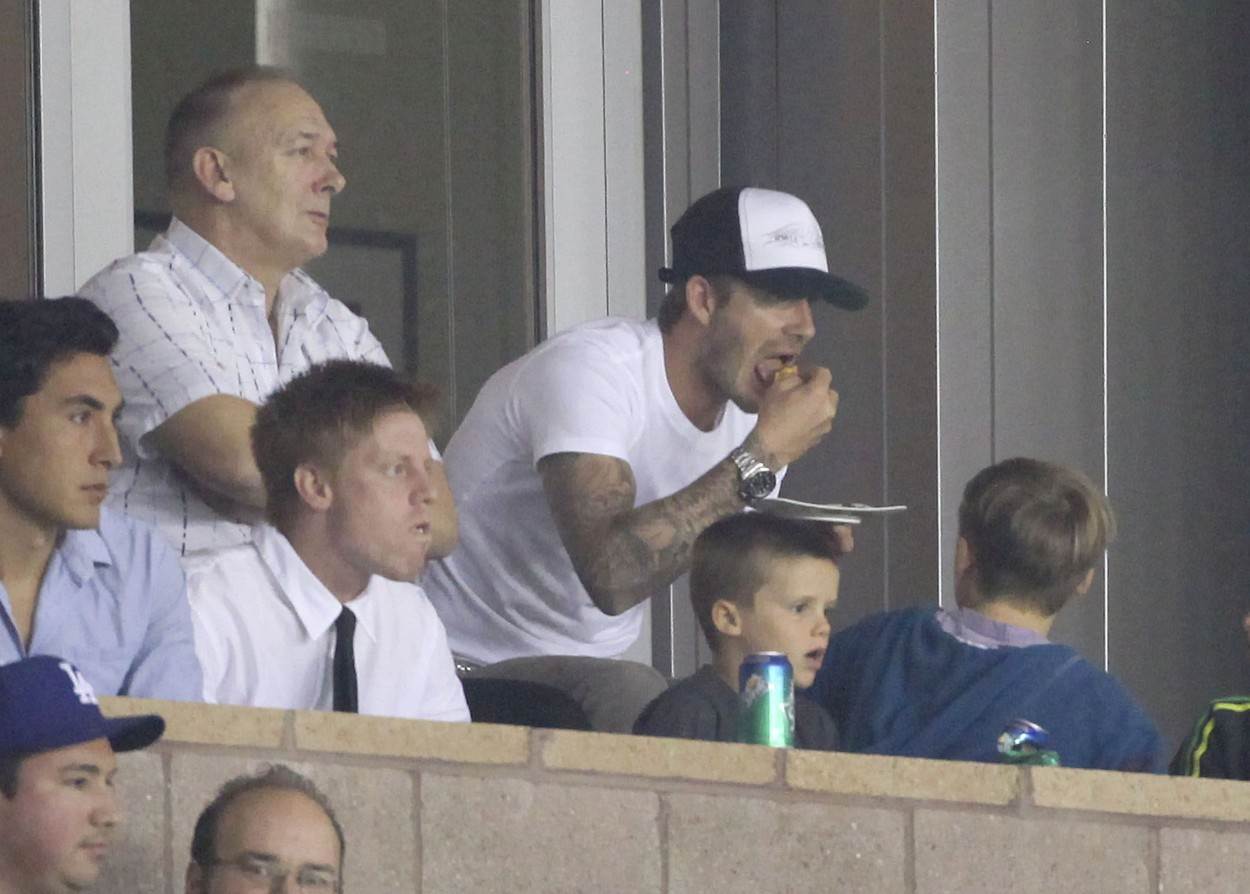 David Beckham i Ted Beckham