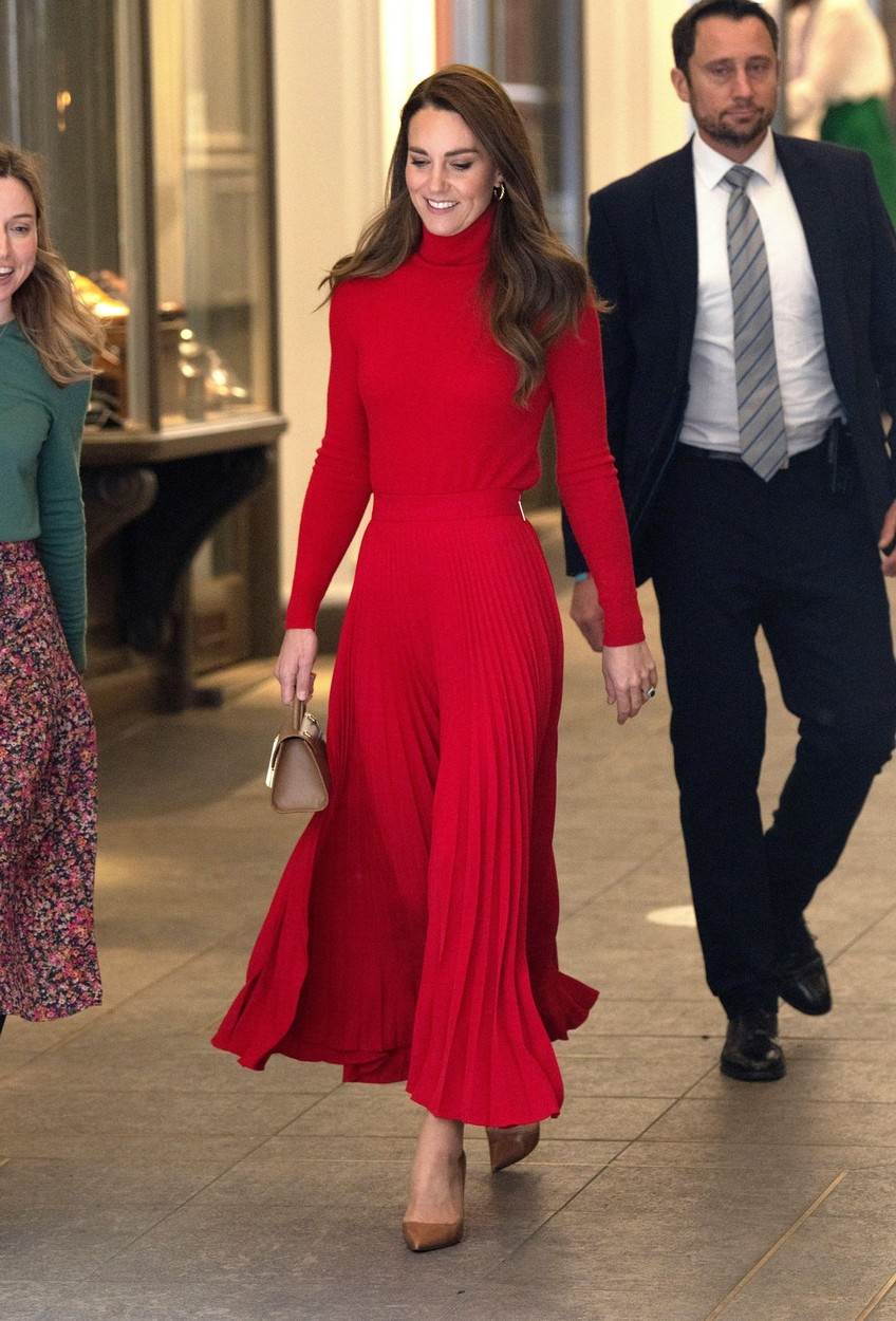Kate Middleton u crvenom