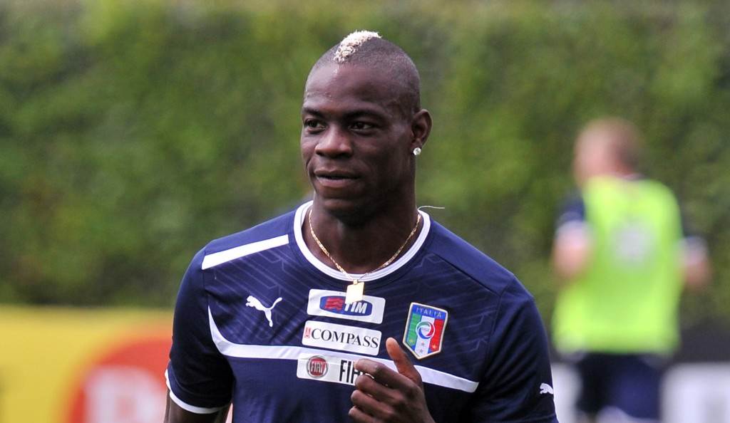 Mario Balotelli na odmoru s Francescom Monti