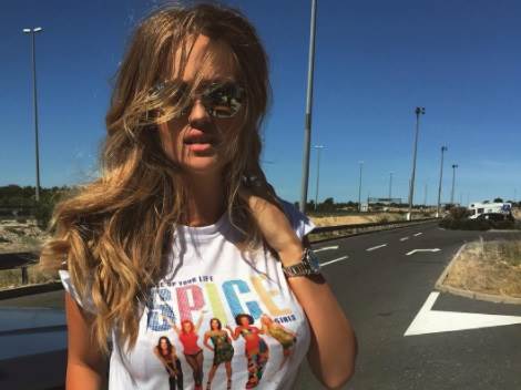 Izabel Kovačić u crnoj haljini domaćeg dizajnera