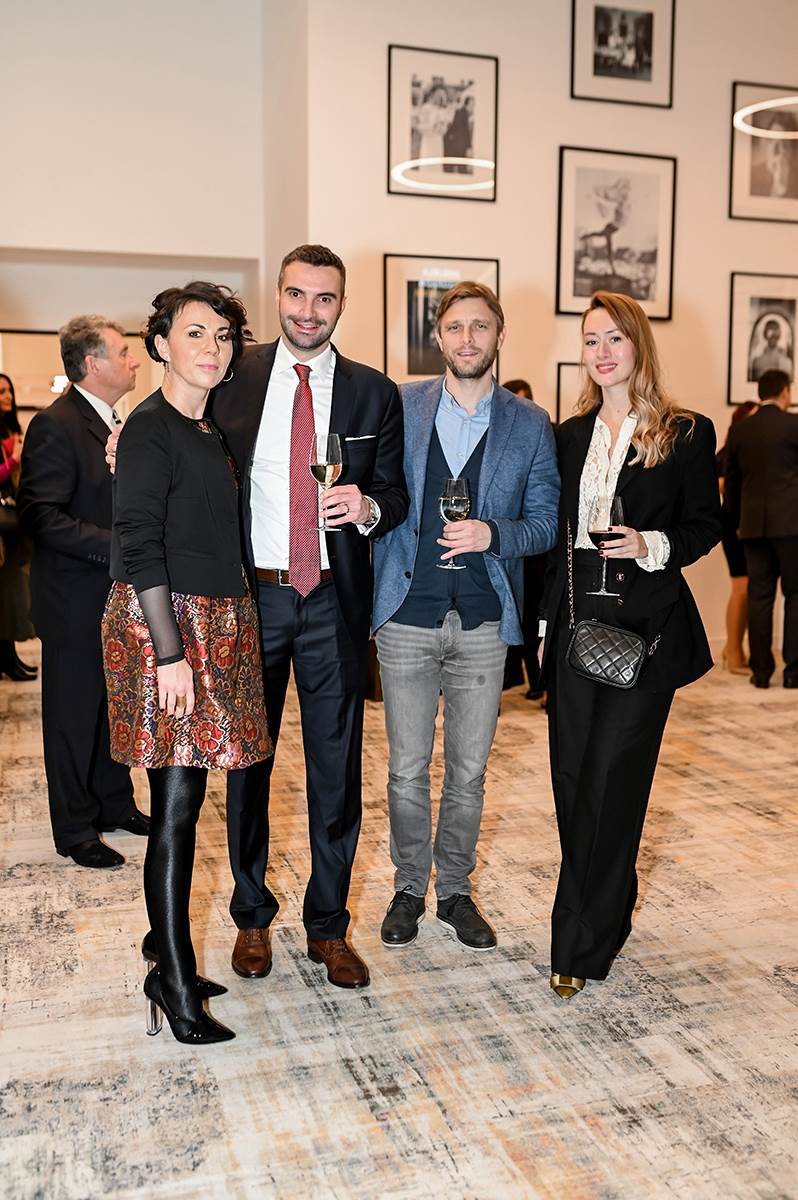 Ivana Krajinović, Matija Vučković, Branimir Ceboci i Petra Bosnar iz Adria Medije Zagreb