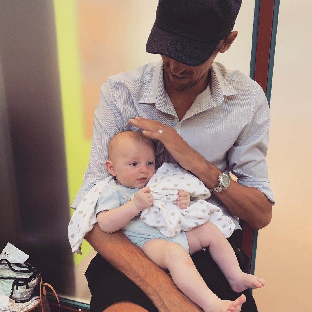 Peter Crouch s djetetom