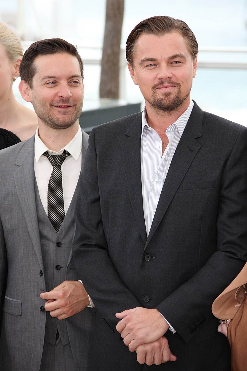 Leonardo DiCaprio i Tobey Maguire na crvenom tepihu