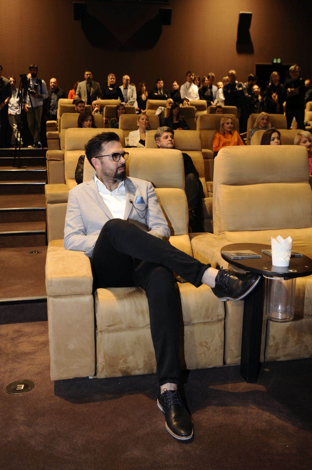 Petar Grašo na promociji albuma Danijele Martinović