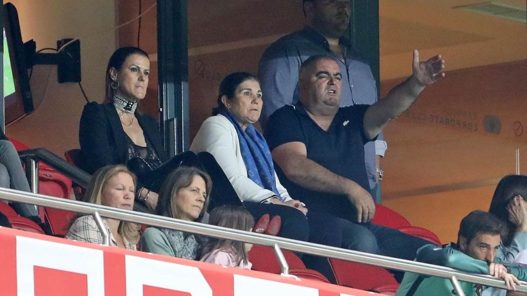 Obitelj često bodri Cristiana Ronalda na njegovim utakmicama.