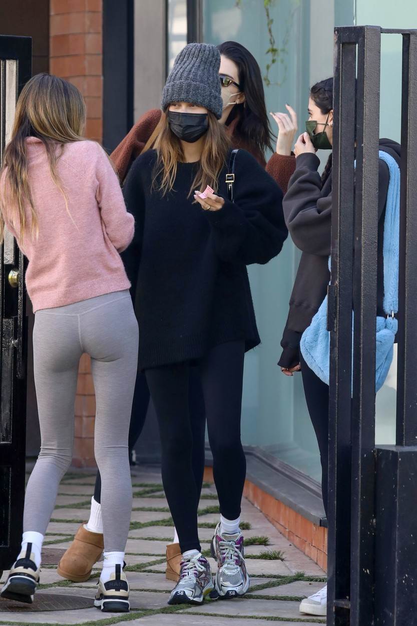 Hailey Bieber i Kendall Jenner nakon pilatesa