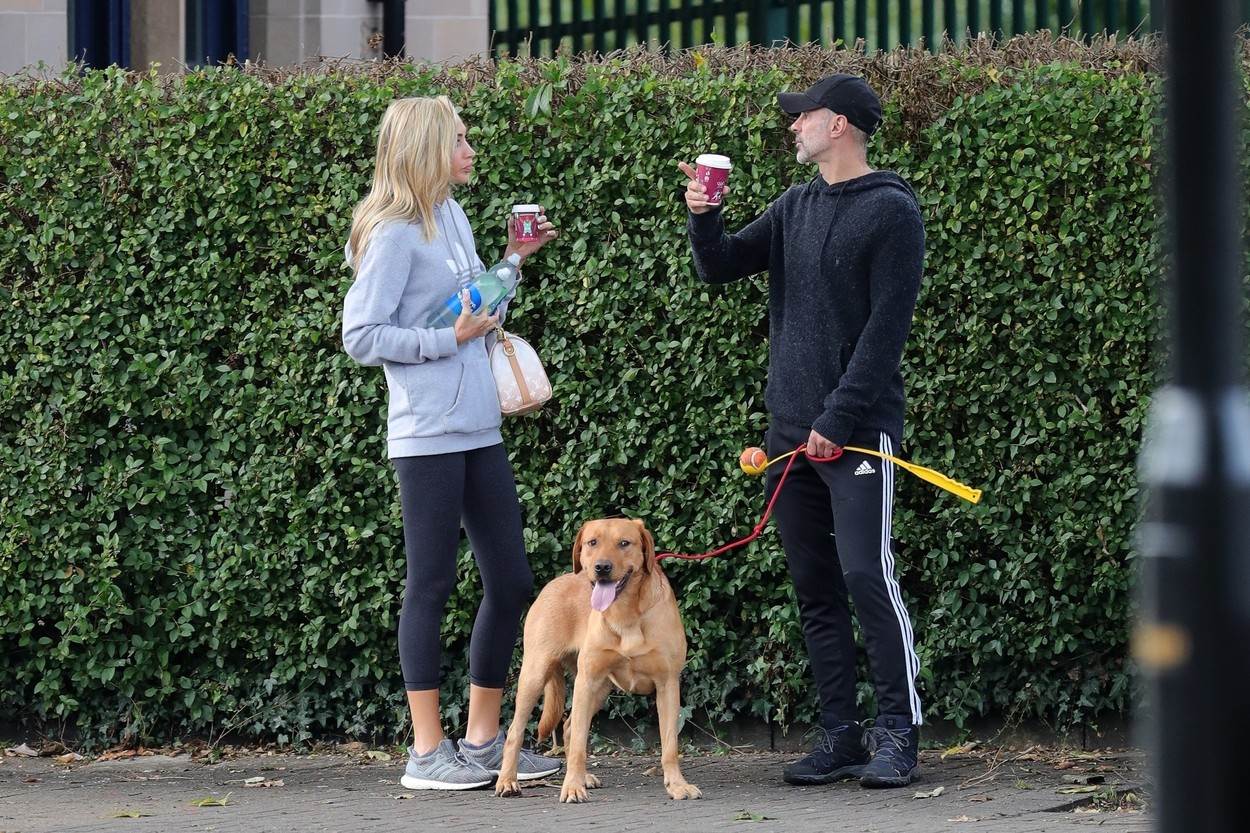 Ryan Giggs i Zara Charles