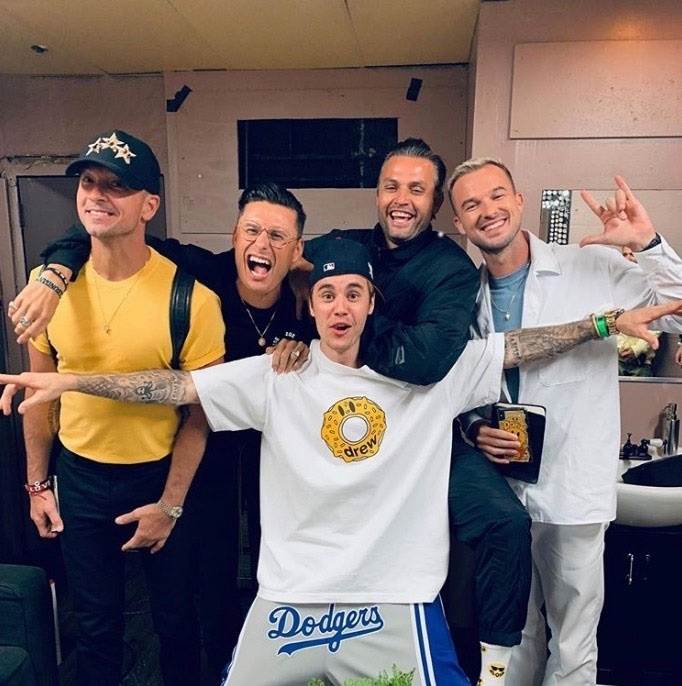 Carlos Lentz i Justin Bieber