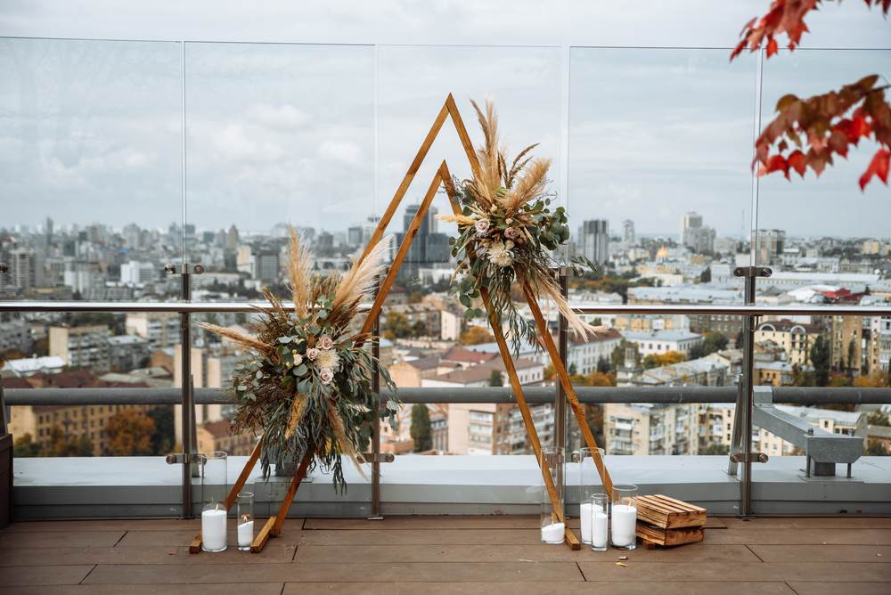 Vjenčanja dekoracija cvjetni luk