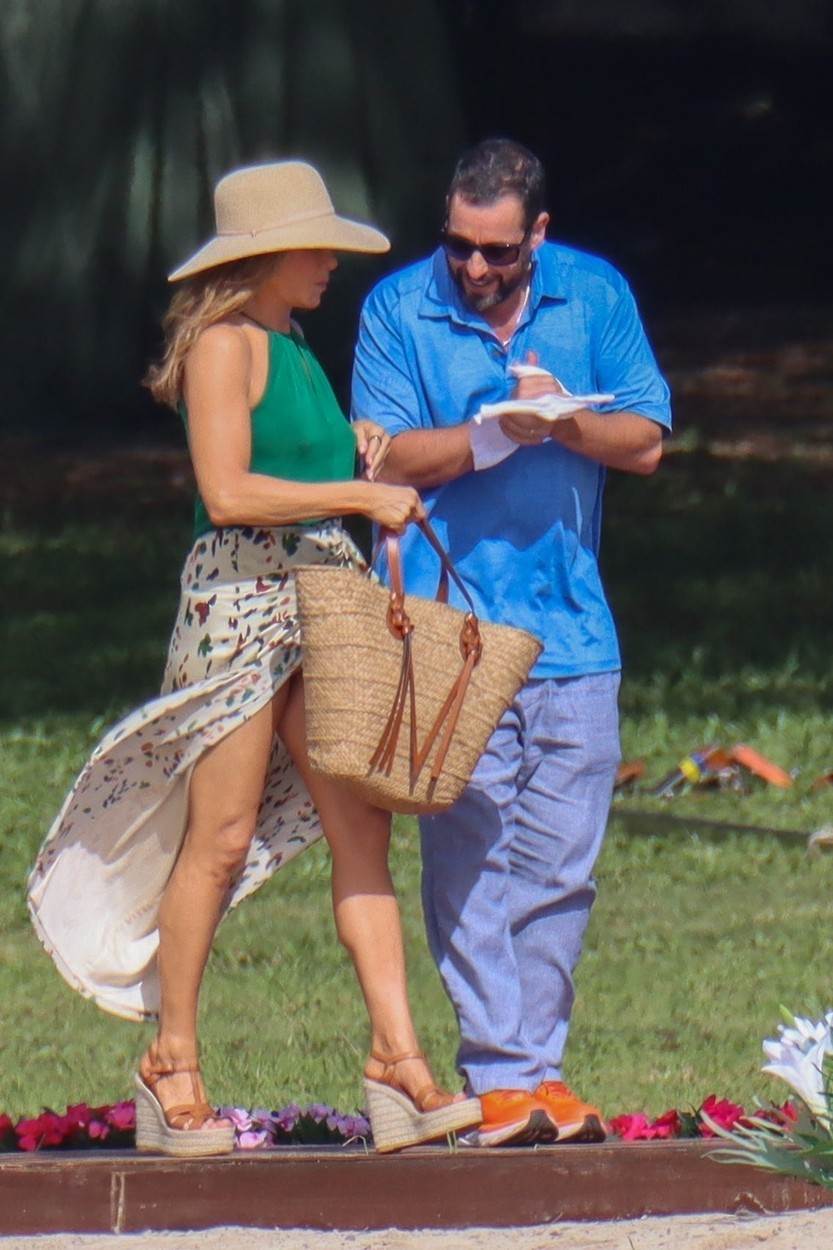 Jennifer Aniston i Adam Sandler