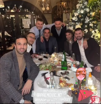 Duško Tošić proslavio je 37. rođendan