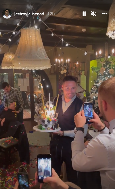 Duško Tošić proslavio je 37. rođendan