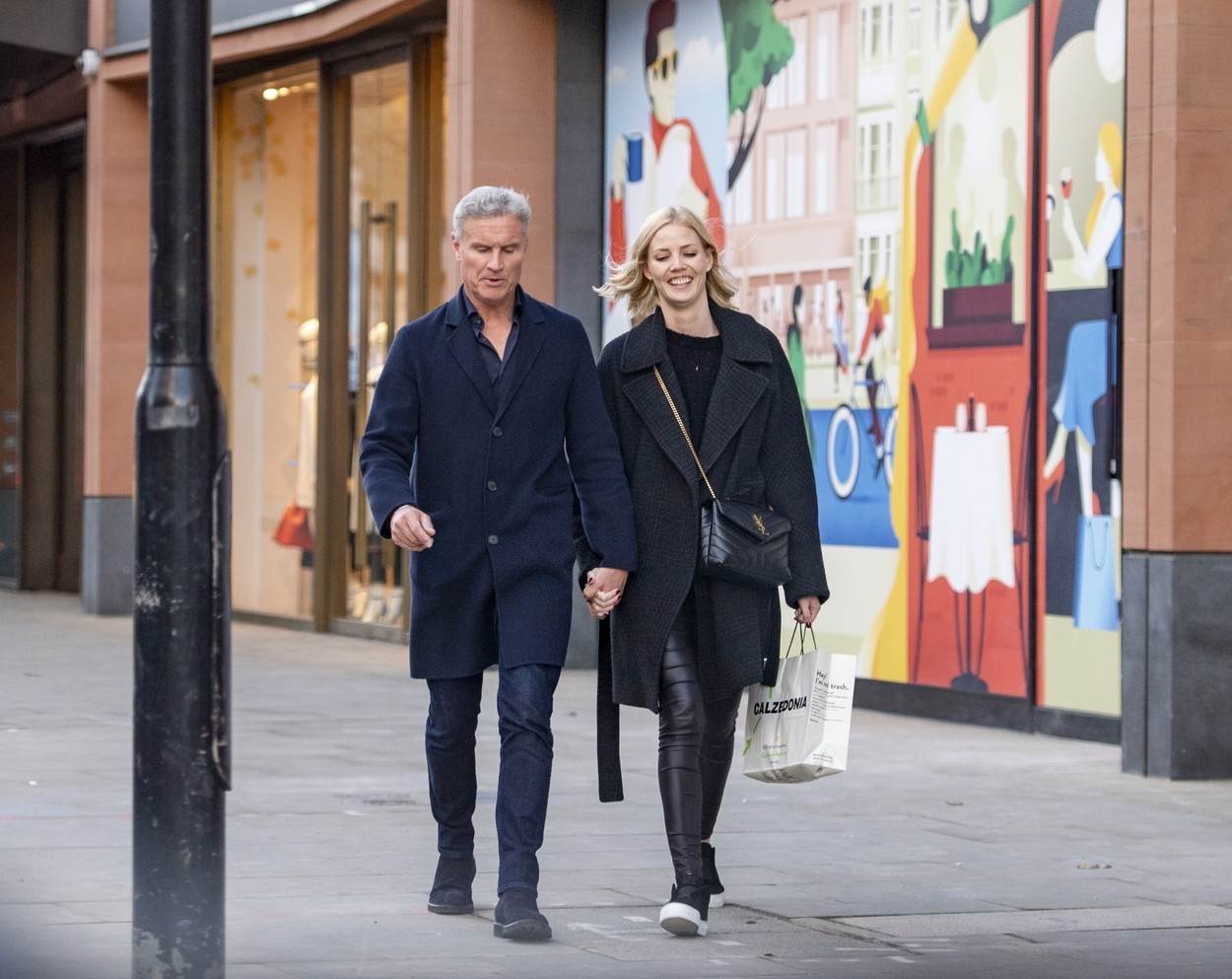 David Coulthard i Sigrid Silversand prošetali su zajedno ulicama Londona