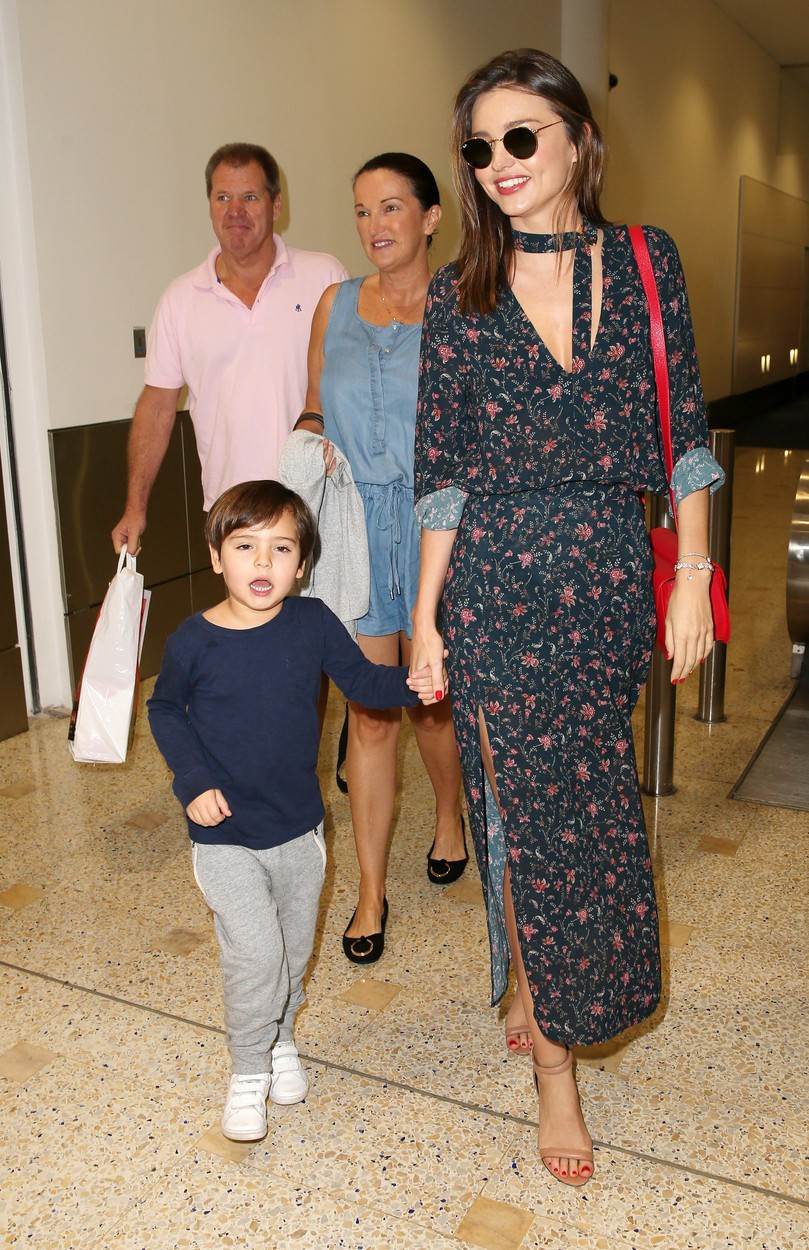 Miranda Kerr sa sinom Flynnom