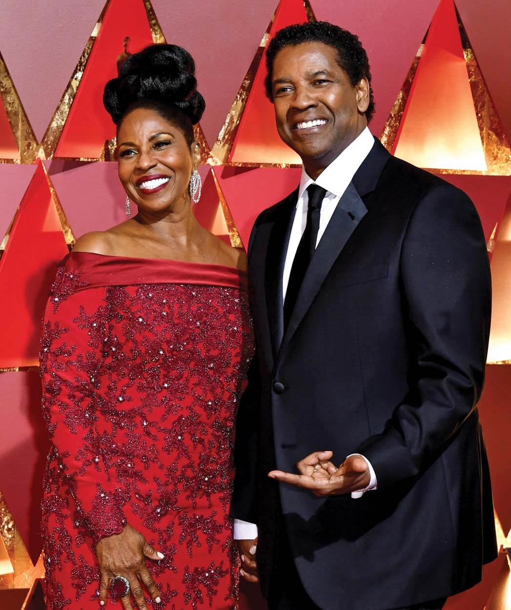 Denzel Washington i Pauletta Pearson