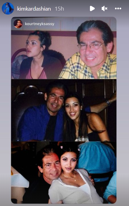 Kim Kardashian čestitala rođendan ocu Robertu Kardashinu.PNG