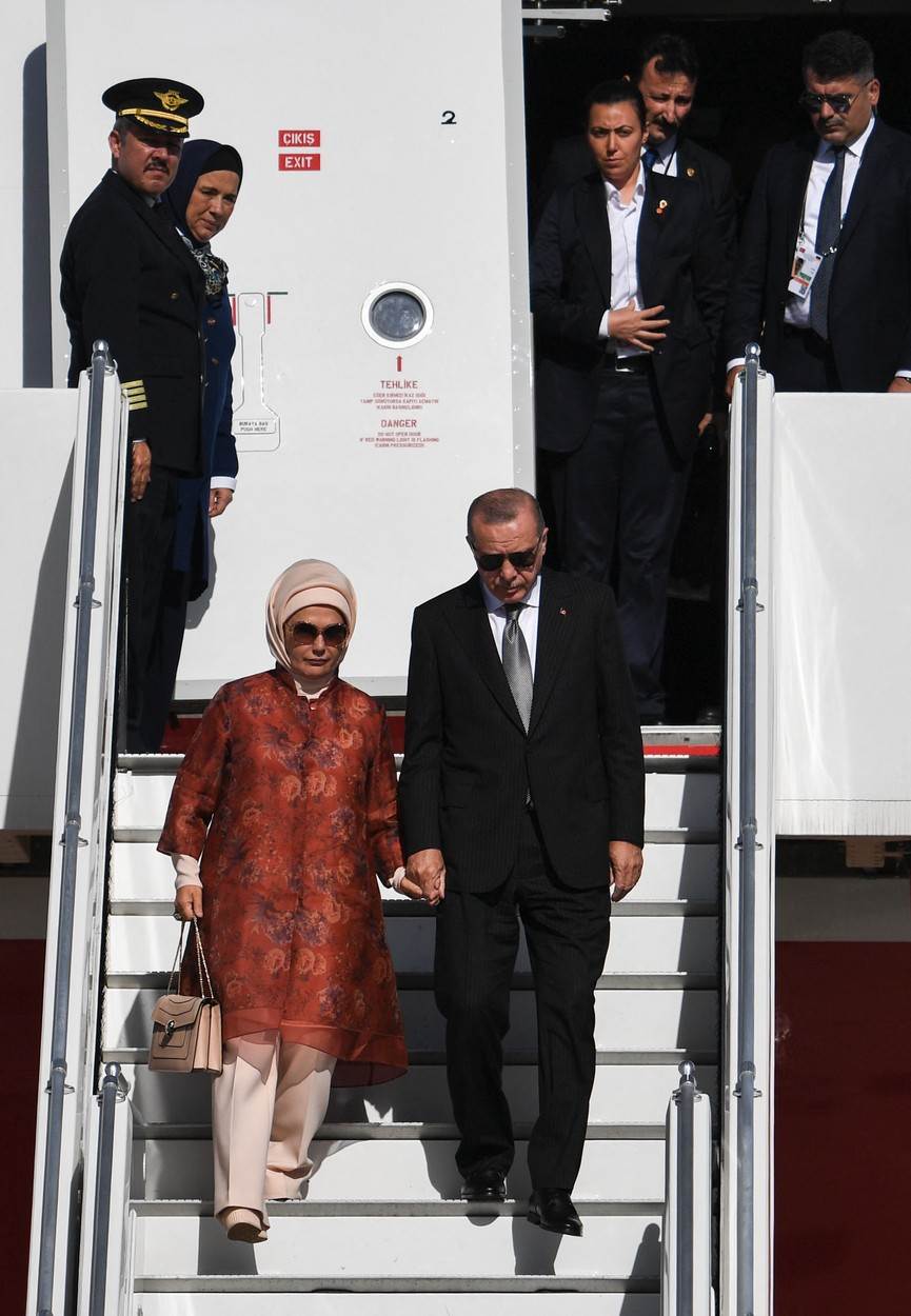 Emine Erdogan i Recep Tayyip Erdogan