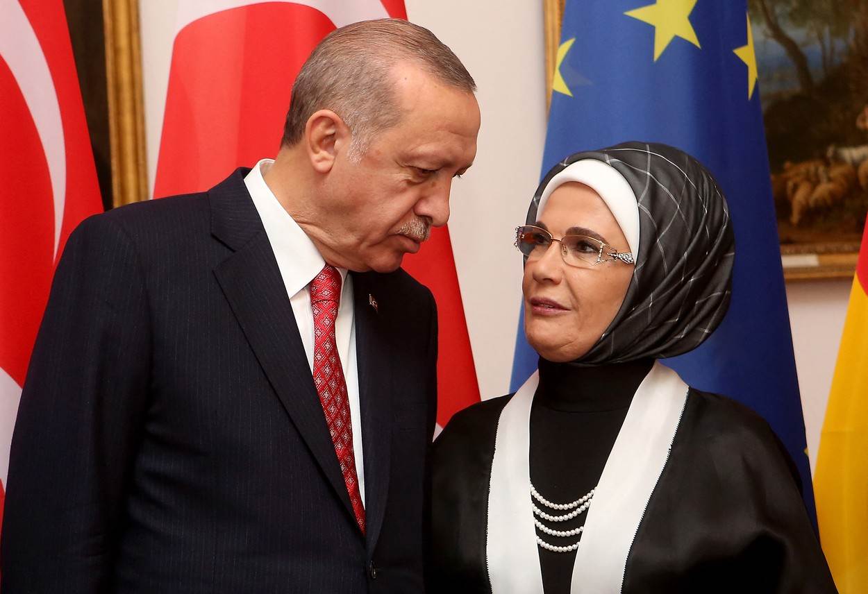 Emine Erdogan i Recep Tayyip Erdogan
