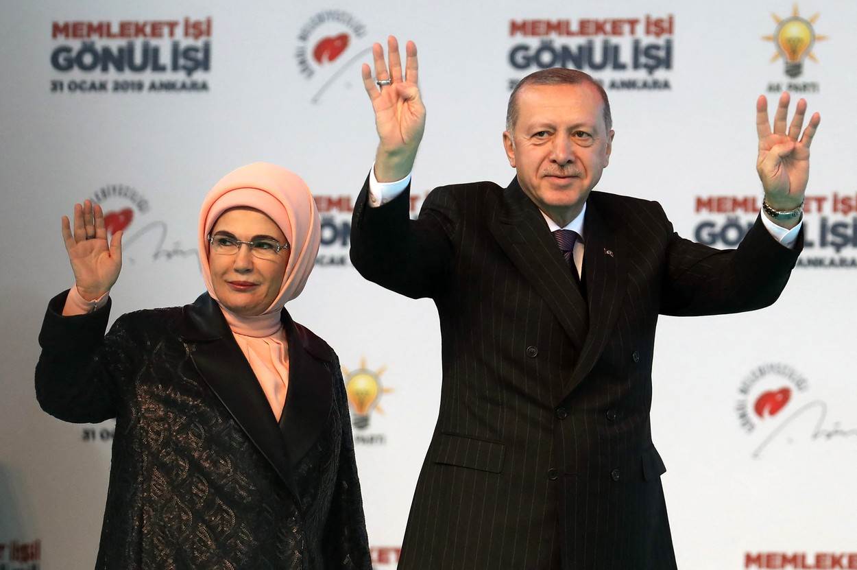 Emine Erdogan i Recep Tayyip Erdogan