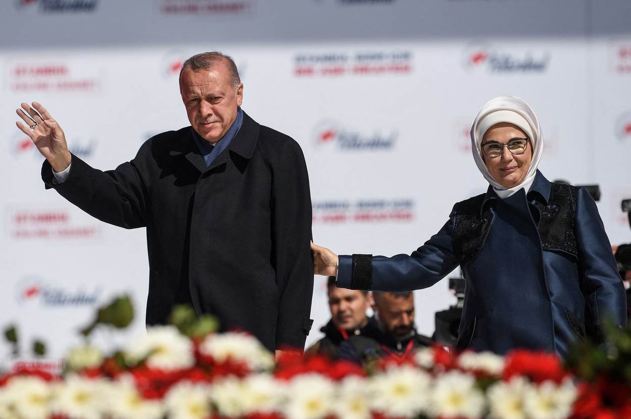 Emine Erdogan i Recep Tayyip Erdogan