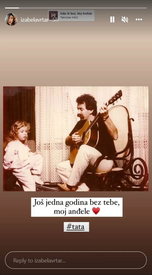 Tomislav Ivčić i kćer Izabela Vrtar